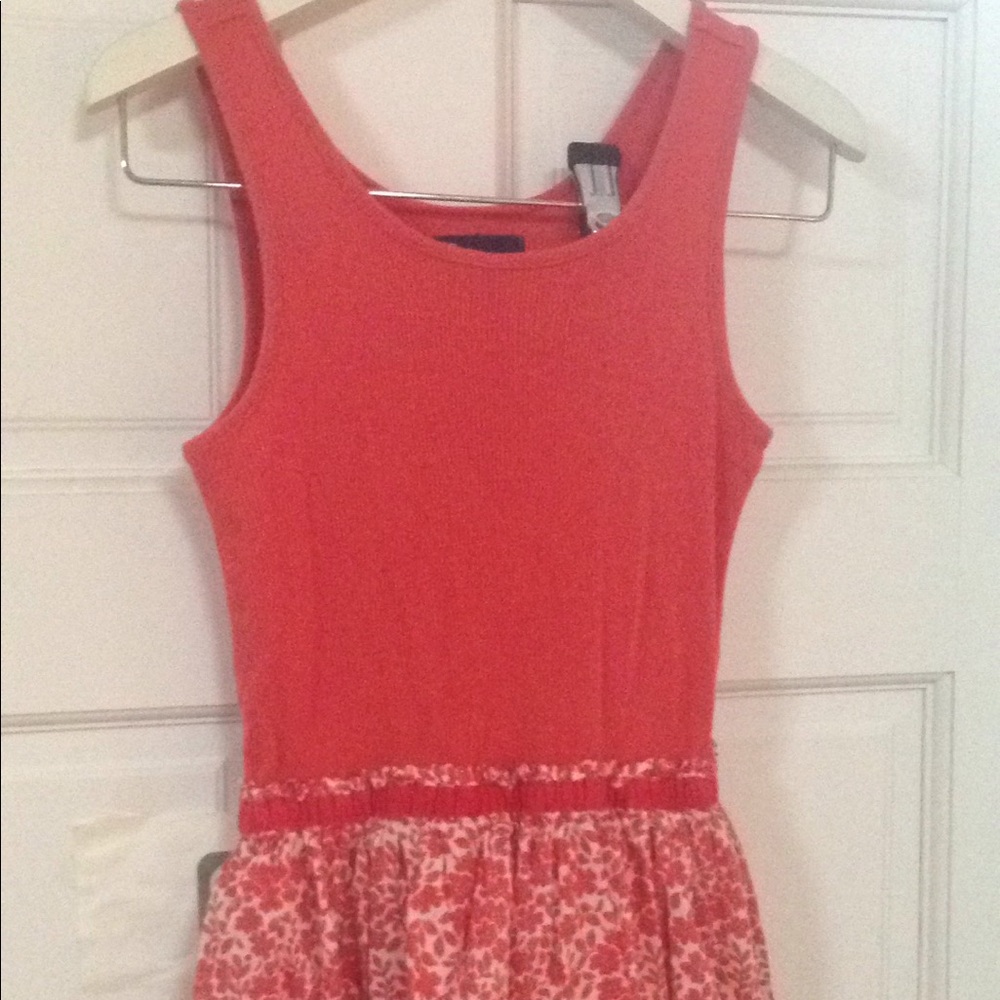 Red floral dress - Picture 4 of 4